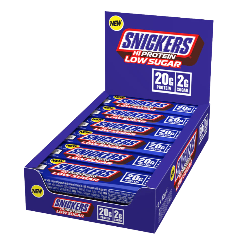 Snickers HiProtein Low Sugar Bar (12x57G) Original