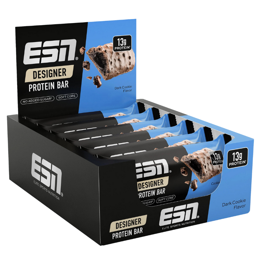 ESN Designer Bar (12 X 45G) ESN Designer Bar (12x45G) Dark Cookie Flavor