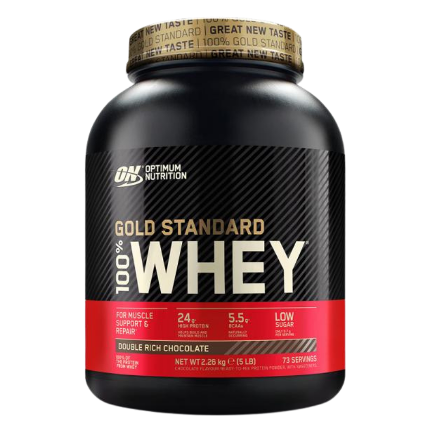 Optimum Nutrition 100% Whey Gold Standard (2300G Dose) Double Rich Chocolate