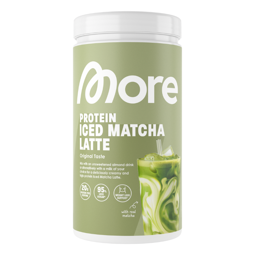More Protein Iced Matcha Latte Original Taste (500G Dose)