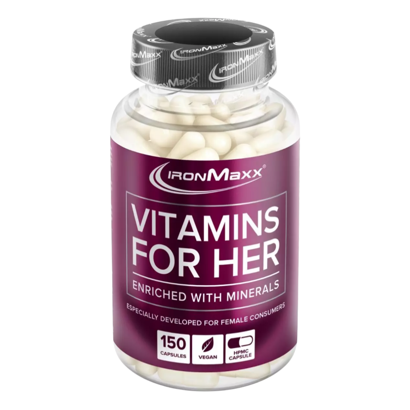 IronMaxx Vitamins For Her (150 Caps)