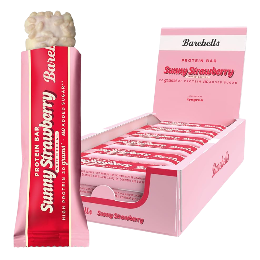 Barebells Protein Bar (12x55G) Sunny Strawberry