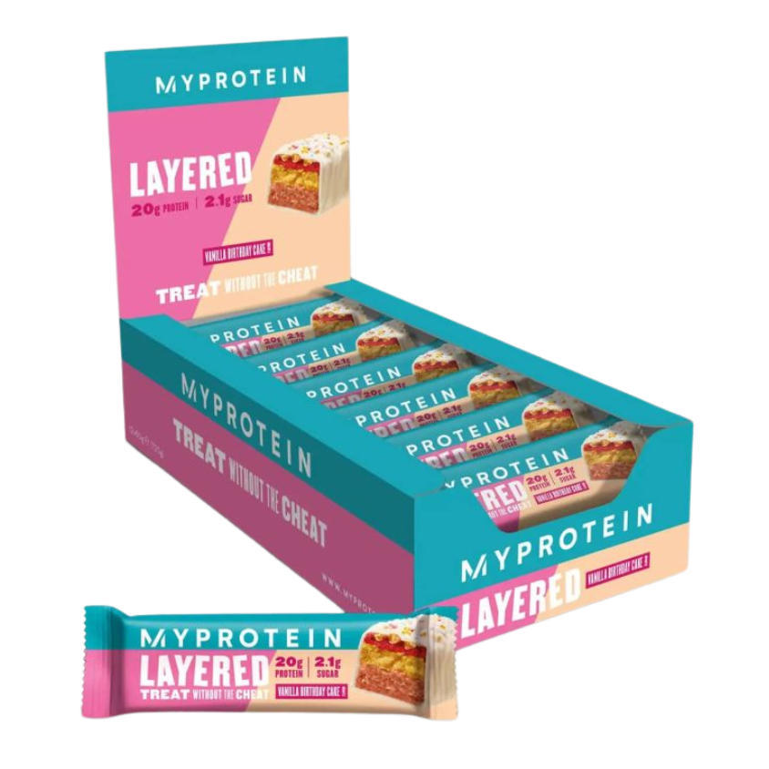 MyProtein Retail Layered Bar (12x60G) MyProtein Retail Layered Bar (12x60G)