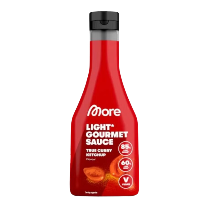 More Nutrition Light Gourmet Sauce (285 ML) True Curry Ketchup