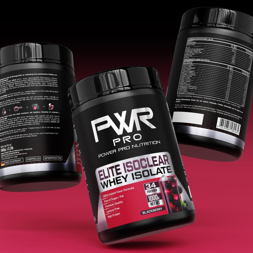 PWR Pro Elite Isoclear Whey Isolate (908G Dose) Blackberry