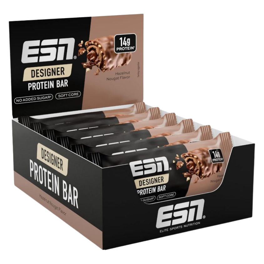 ESN Designer Bar (12x45G) Hazelnut & Nougat