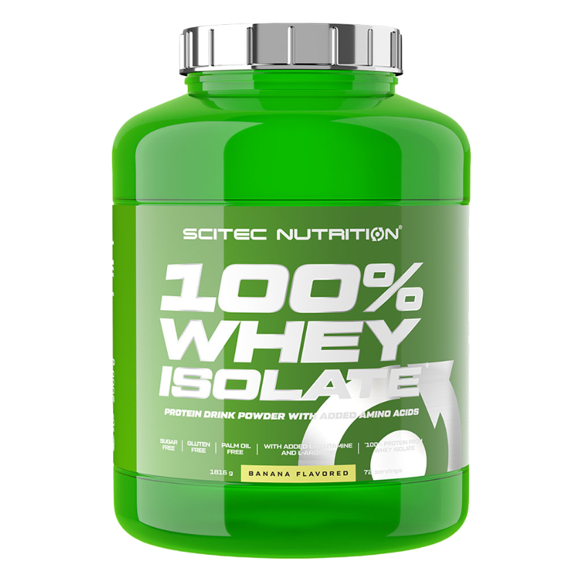 Scitec Nutrition 100% Whey Isolate (1816G Dose) Banana