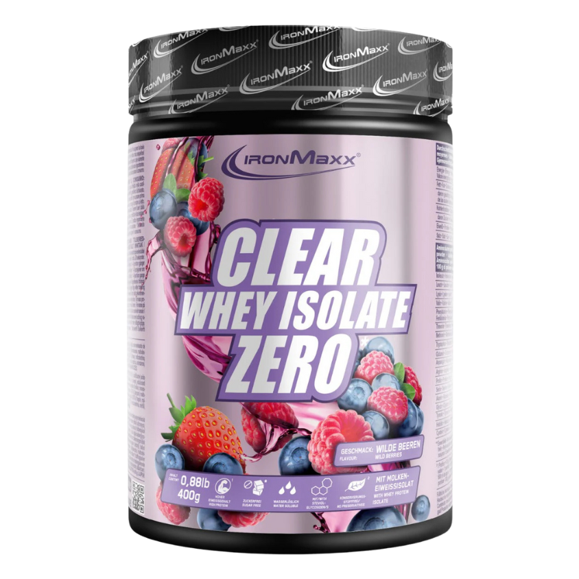 IronMaxx Clear Whey Isolate Zero (400G Dose)