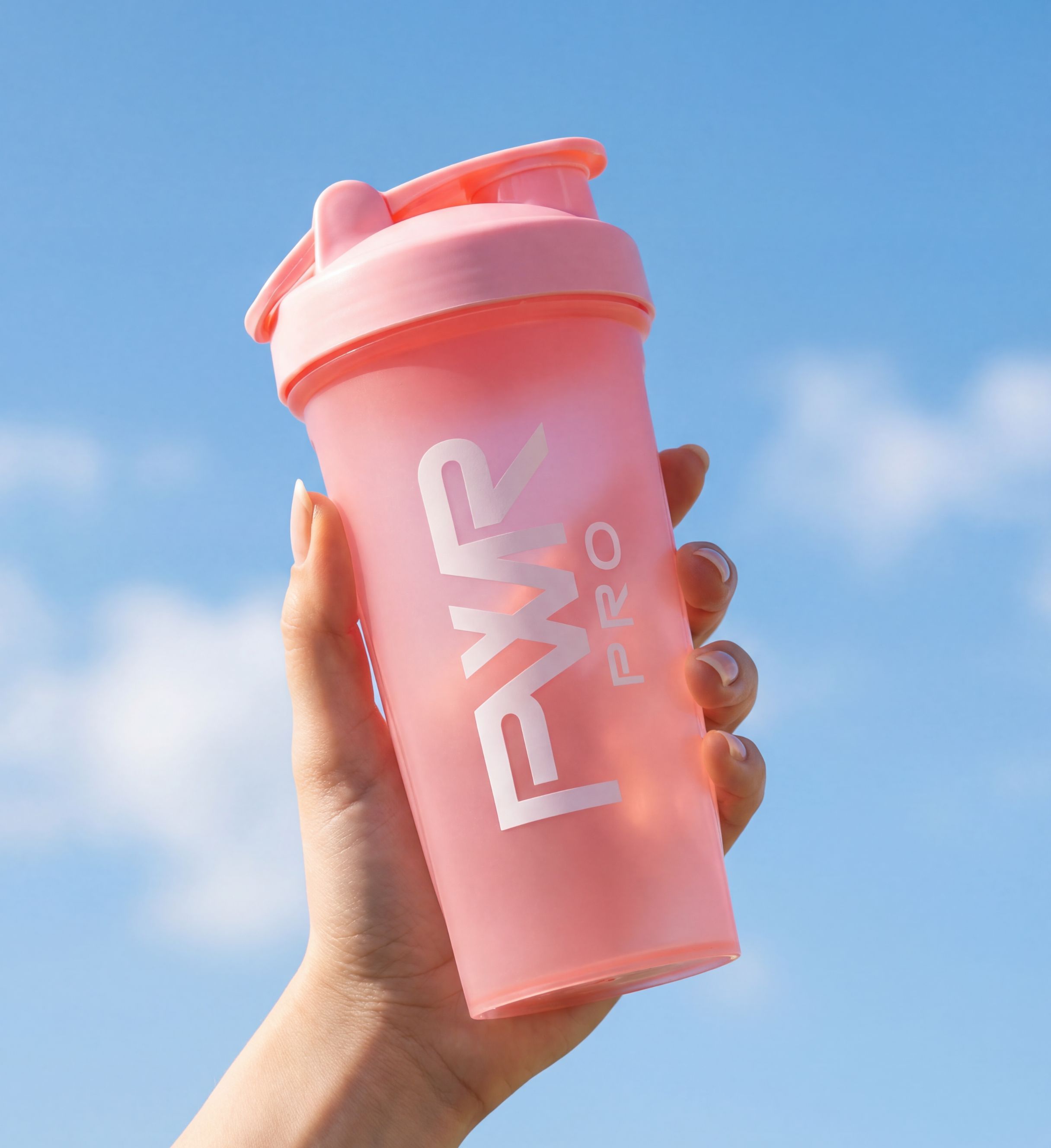 PWR Pro Shaker (600ML) Rosa
