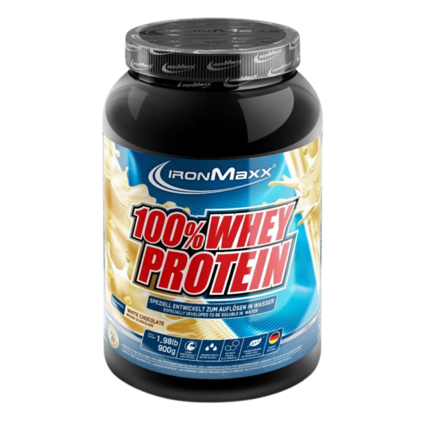 IronMaxx 100% Whey Protein (900G Dose) Weisse Schoko