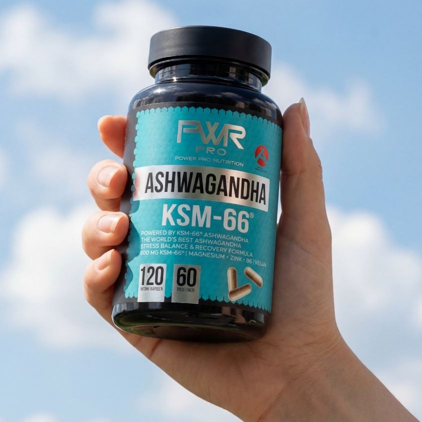 PWR Pro Ashwagandha KSM-66 (120 Caps)