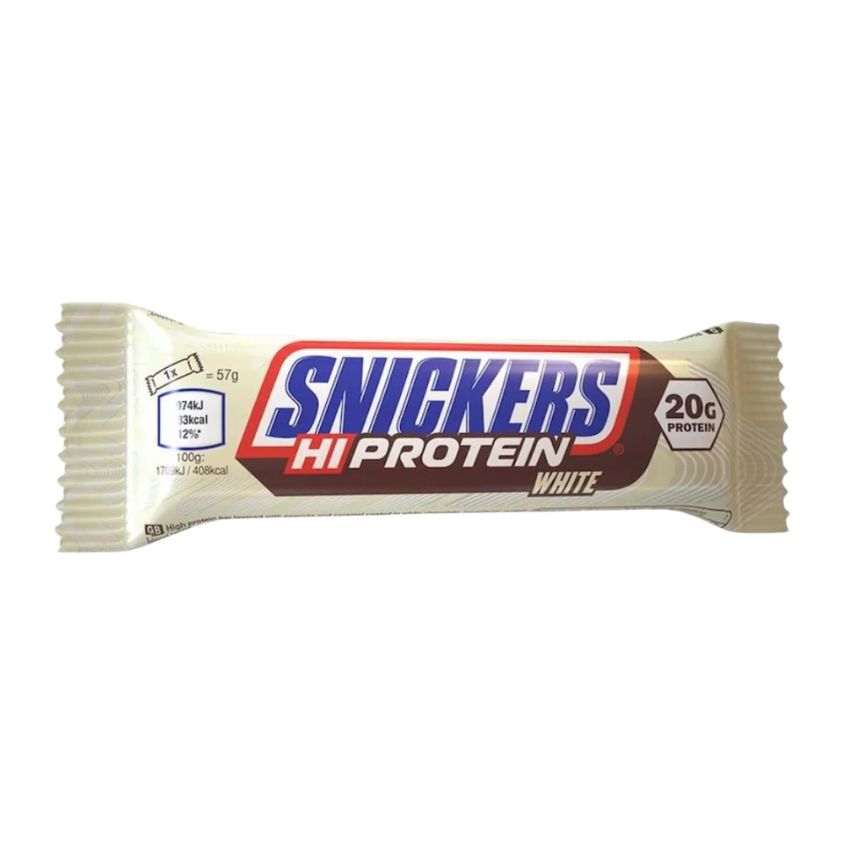 Snickers HiProtein Bar (57G) White Chocolate