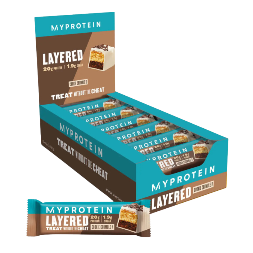 MyProtein Retail Layered Bar (12x60G)