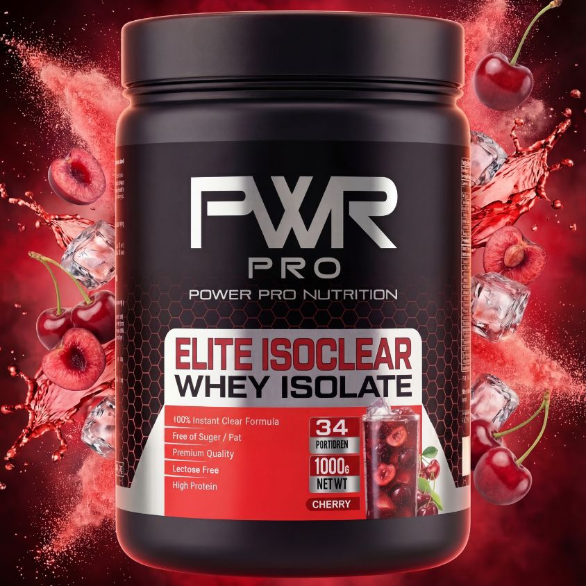 PWR Pro Elite Isoclear Whey Isolate (908G Dose) Cherry
