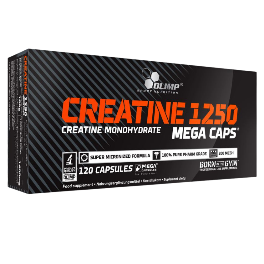 Olimp Creatine Monohydrate Mega Caps (120 Caps) Olimp Creatine Monohydrate Mega Caps (120 Caps)