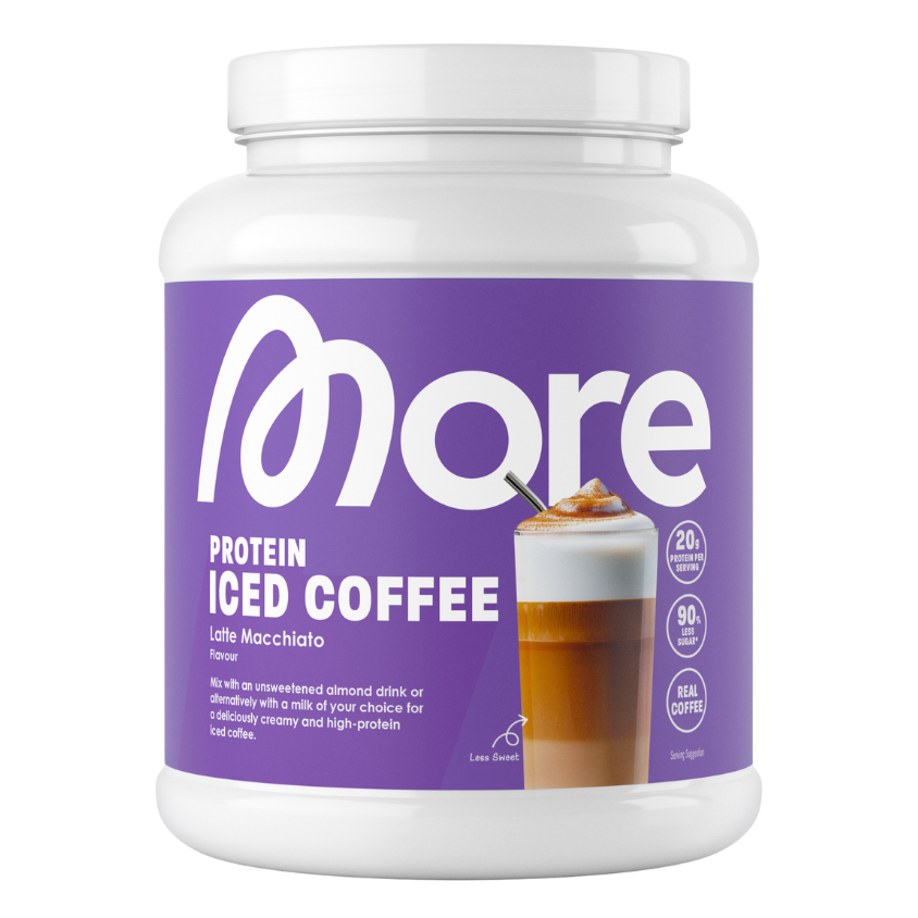 More Nutrition Protein Iced Coffee (500G Dose) Latte Macchiato