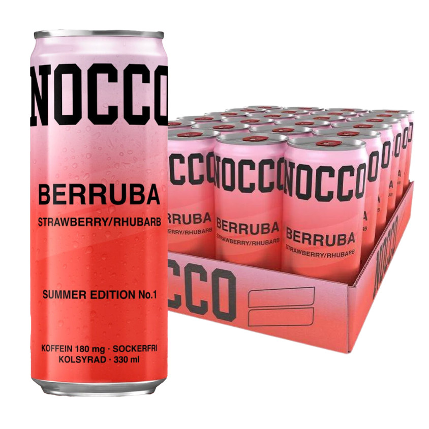 NOCCO Berruba (24x330ML) NOCCO Berruba (24x330ML)