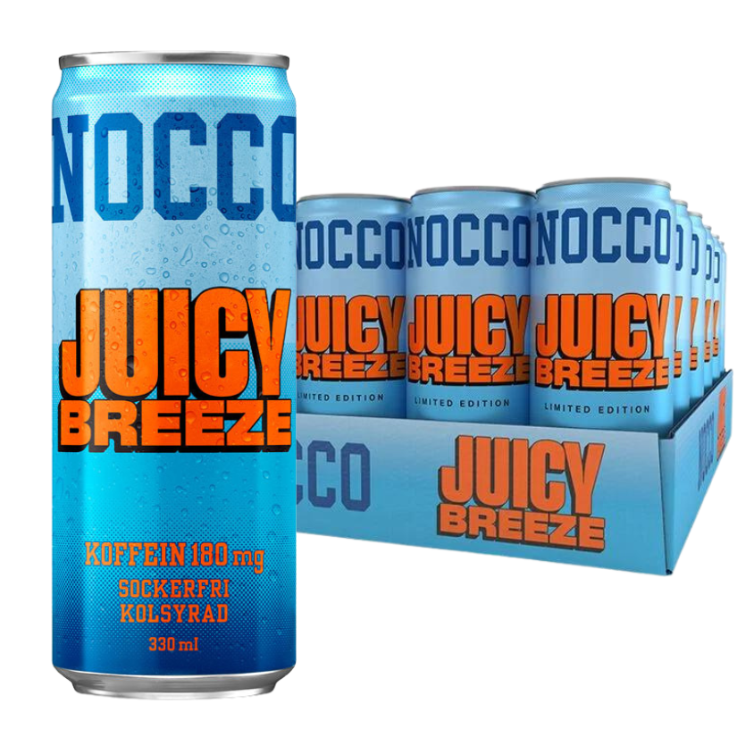 NOCCO Juicy Breeze (24x330ML) NOCCO Juicy Breeze (24x330ML)