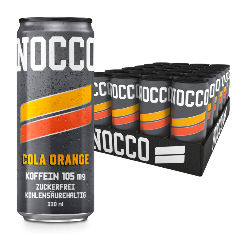 NOCCO Cola Orange (24x330ML) NOCCO Cola Orange (24x330ML)