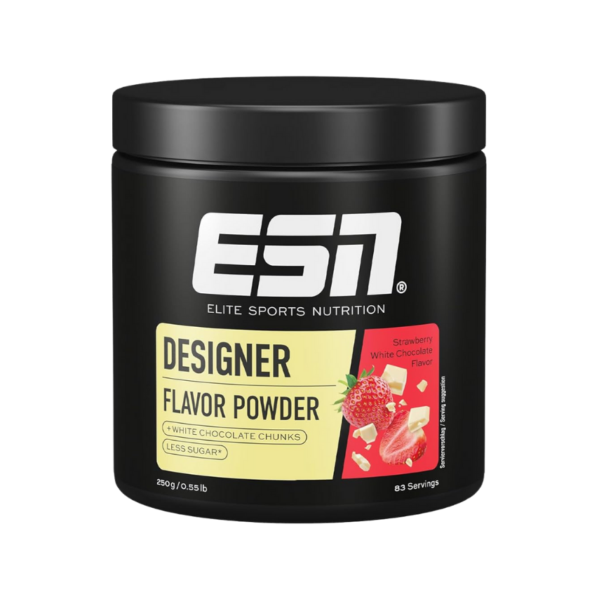ESN Flavn Tasty (250G Dose) Strawberry White Chocolate