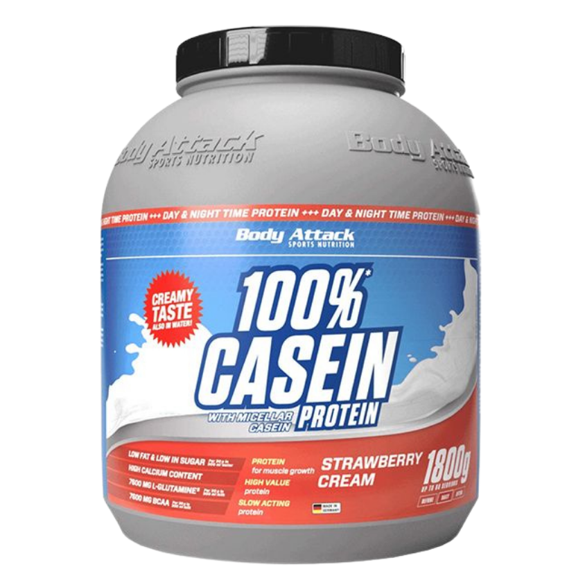 Body Attack 100% Casein Protein (1800G Dose)