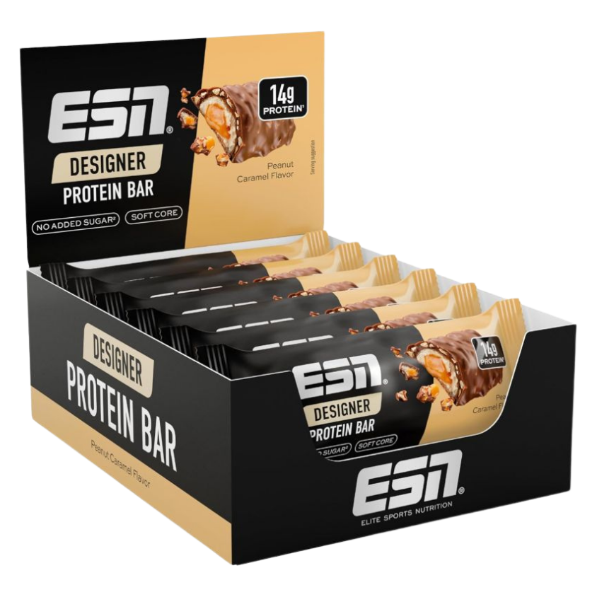 ESN Designer Bar (12x45G) Peanut Caramel