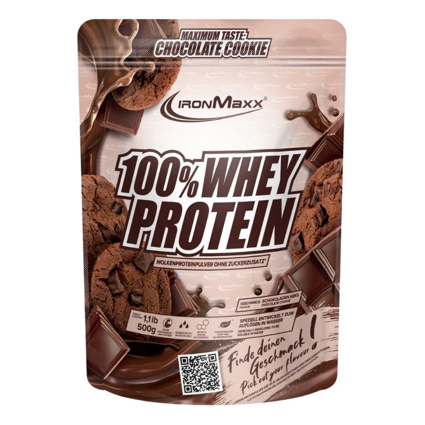 IronMaxx 100% Whey Protein (500G Beutel)