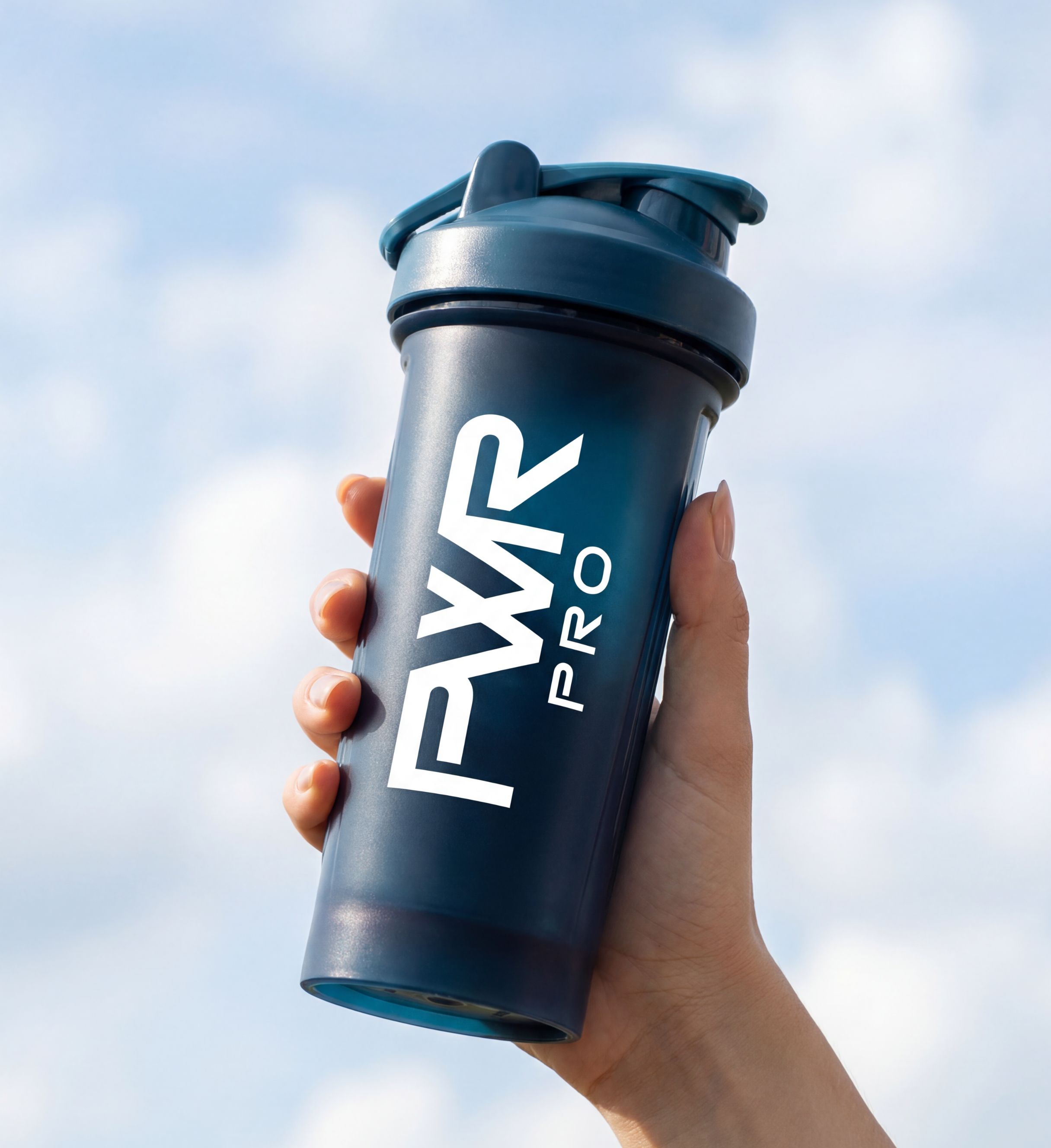 PWR Pro Shaker (600ML) Blue