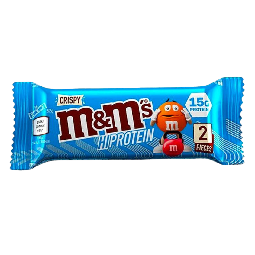 M&Ms Crispy High Protein Bar (2x26G) Milk Chocolate