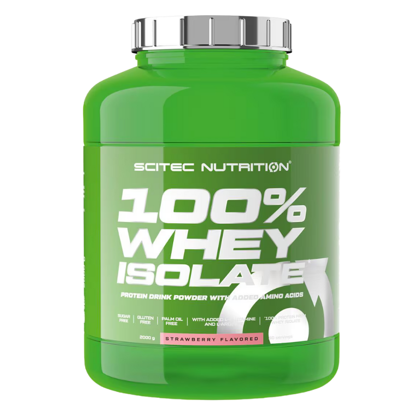 Scitec Nutrition 100% Whey Isolate (1816G Dose) Erdbeere