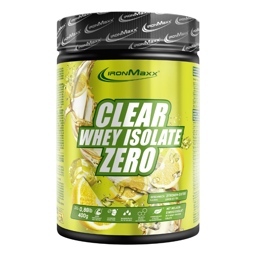 IronMaxx Clear Whey Isolate Zero (400G Dose)