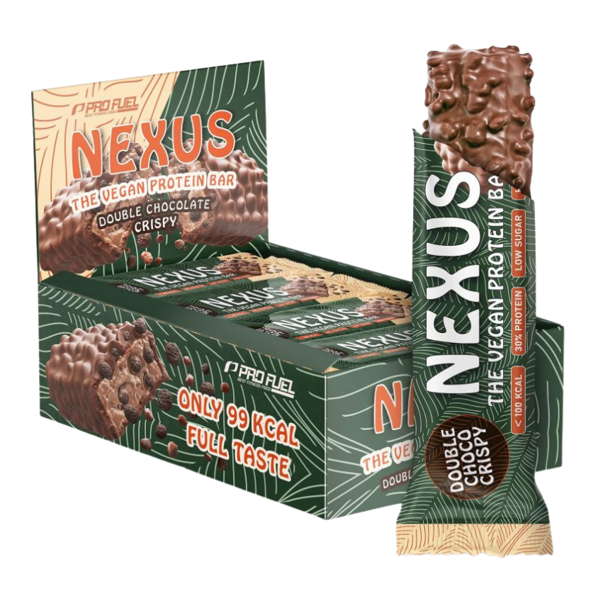 ProFuel Nexus Protein Riegel (12x30G) Double Chocolate Crispy