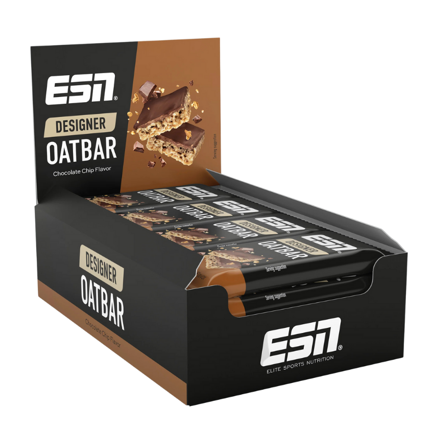 ESN Designer Oatbar (12x100G) Chocolate Chip