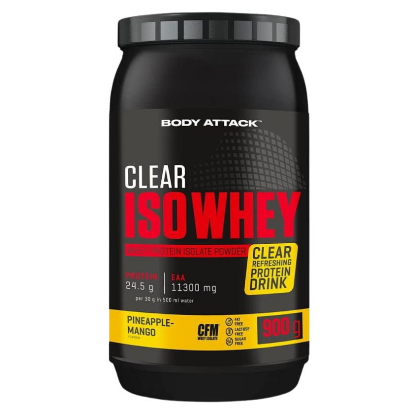 Body Attack Clear ISO Whey (900G Dose)
