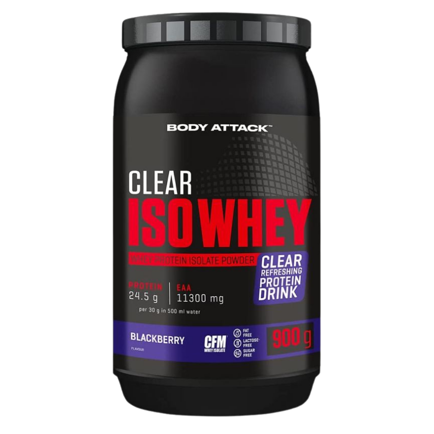 Body Attack Clear ISO Whey (900G Dose)