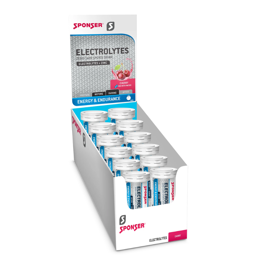 Sponser Electrolytes (12x10Tabs) Cherry