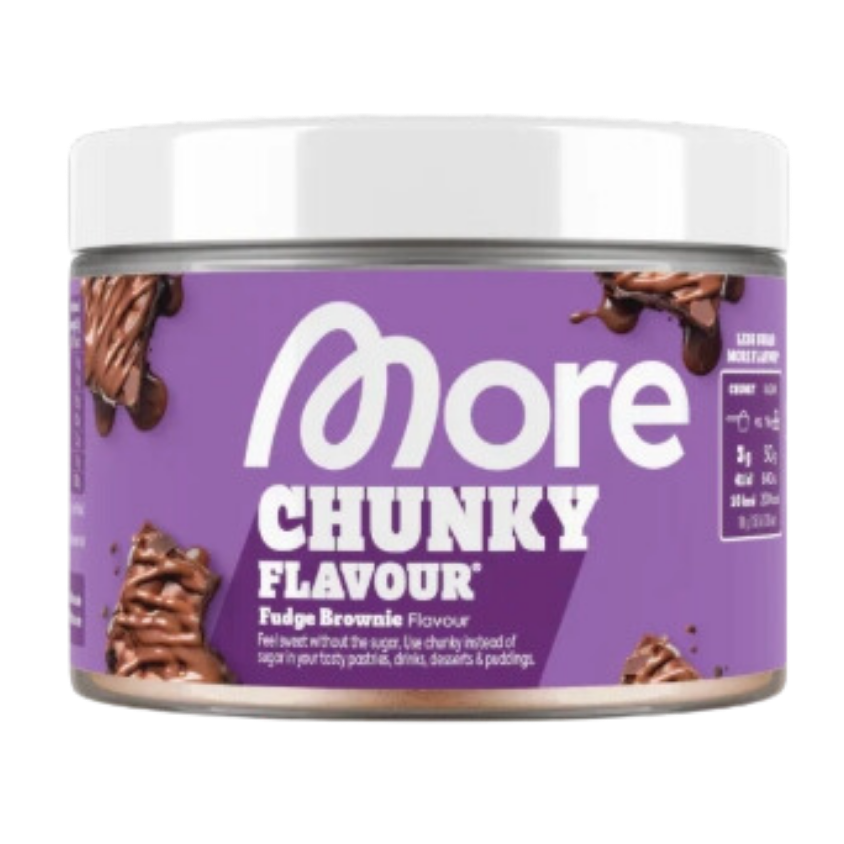 More Nutrition Chunky Flavour (150G Dose) Fudge Brownie