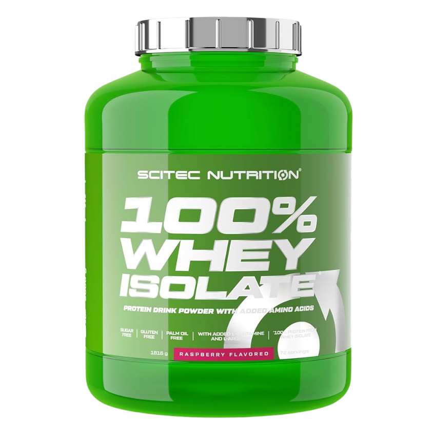 Scitec Nutrition 100% Whey Isolate (1816G Dose) Raspberry