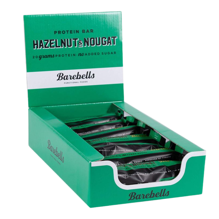 Barebells Protein Bar (12x55G) Hazelnut & Nougat