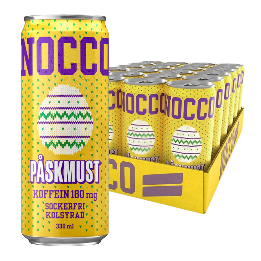 NOCCO Paskmust (24x330ML) NOCCO Paskmust (24x330ML)