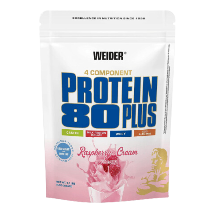 Weider Protein 80 Plus (500g Beutel) Raspberry Cream