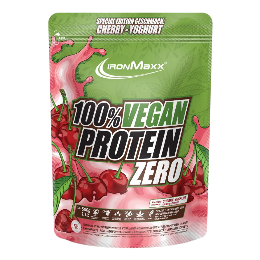 IronMaxx 100% Vegan Protein Zero (500G Beutel)
